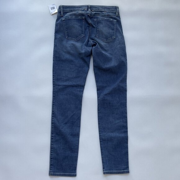 Guess Women’s Brittney Skinny Ankle Jeans Studded Distressed Blue Denim Size 28 - Picture 11 of 16